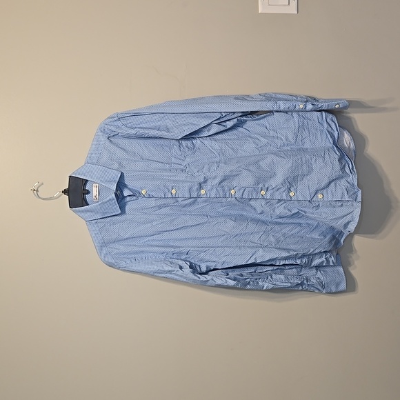 Peter Millar Mens Dress button down shirt sz L - Picture 2 of 9